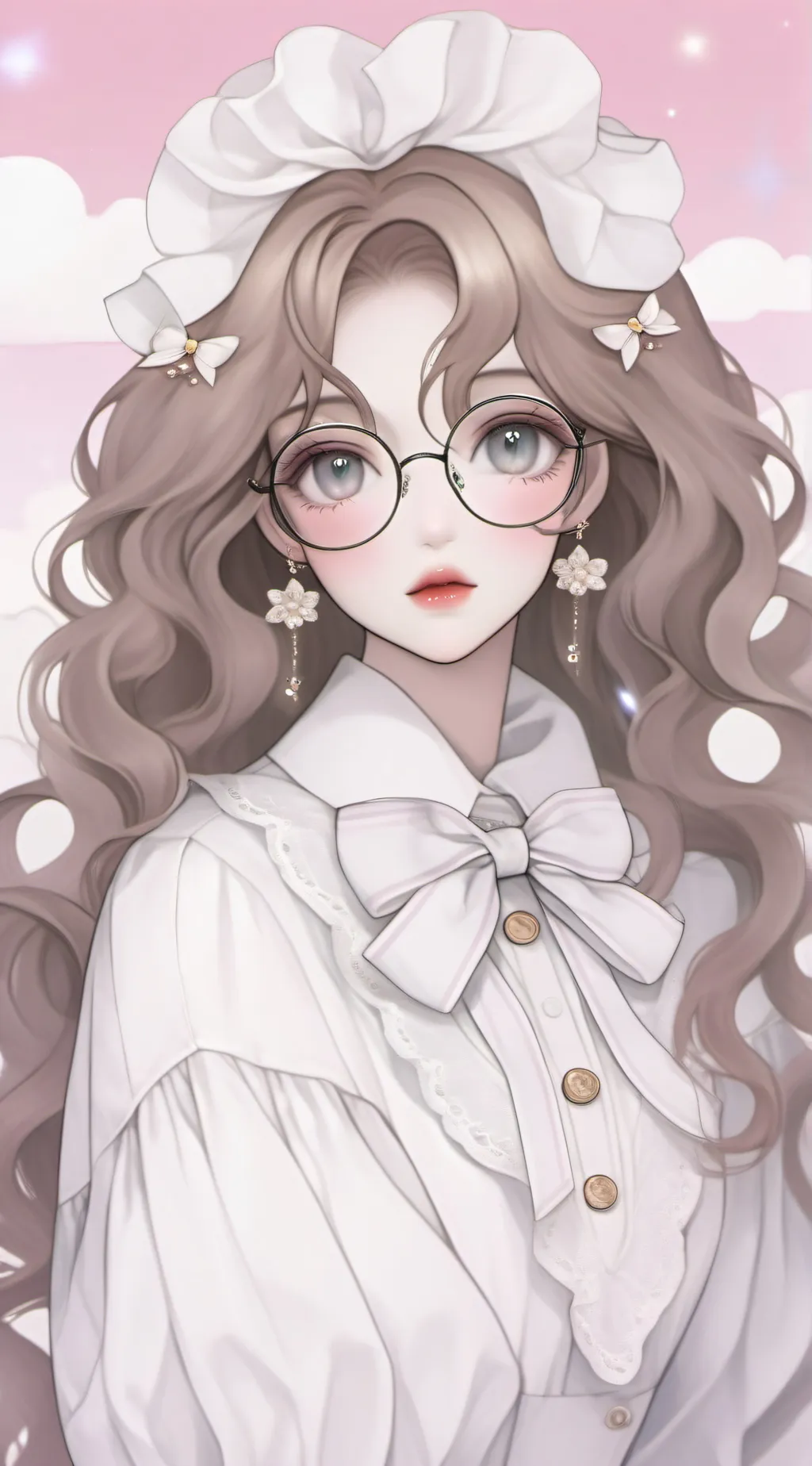 ai character: |~_ !.MOCHI.! _~| background