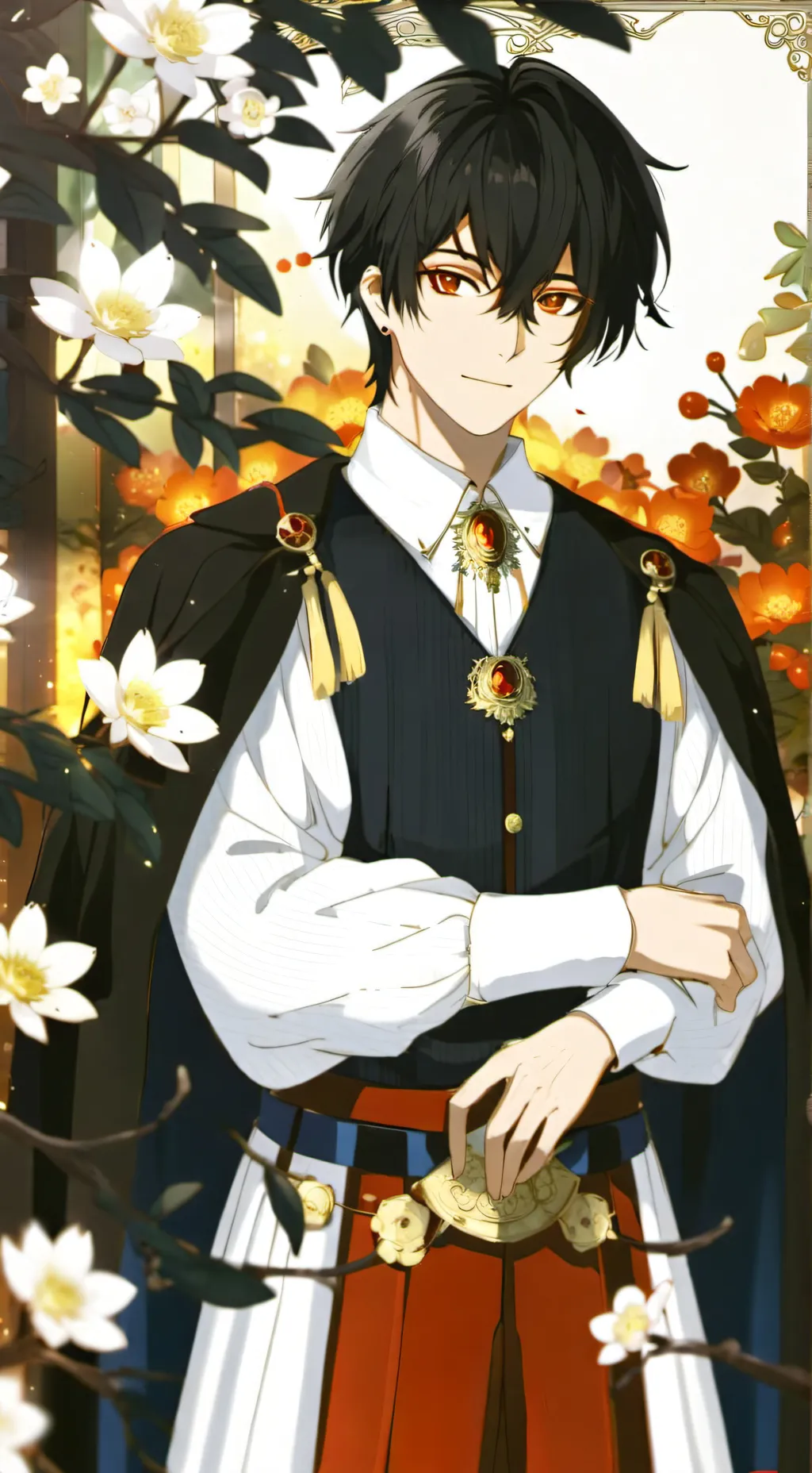 ai character: felix  background