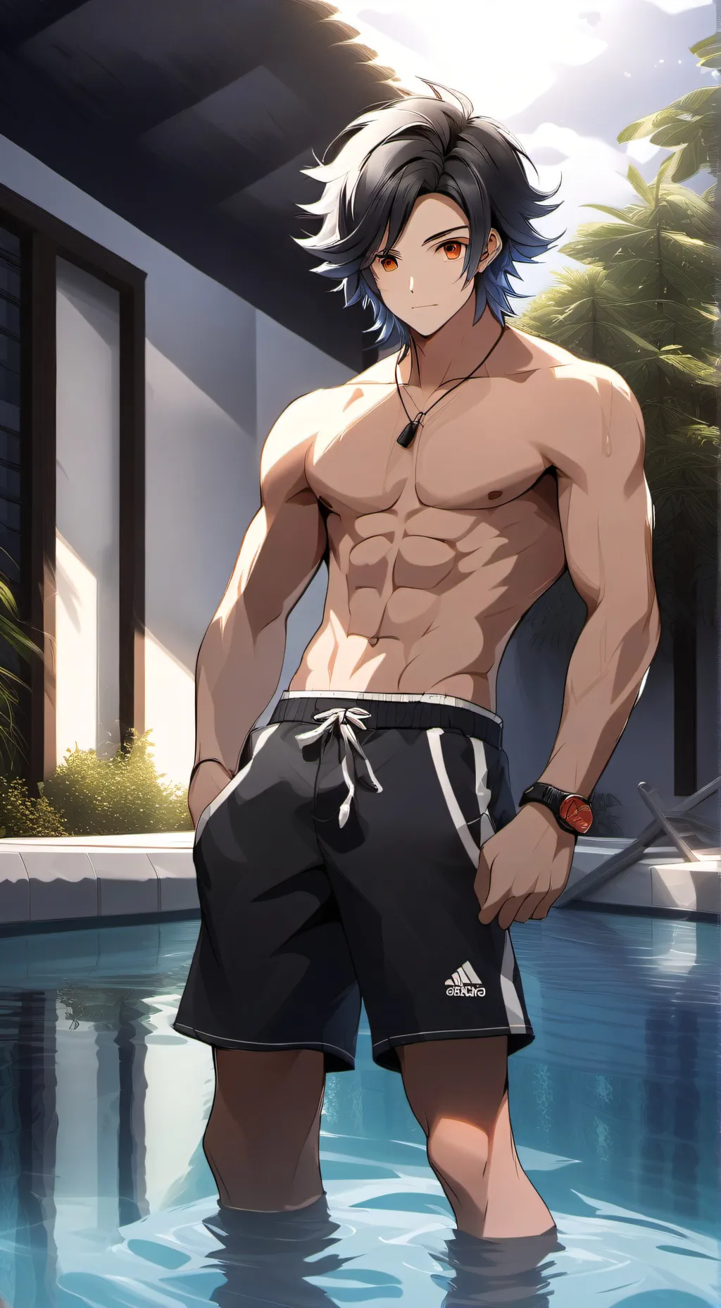 ai character: Jackson Hart  background
