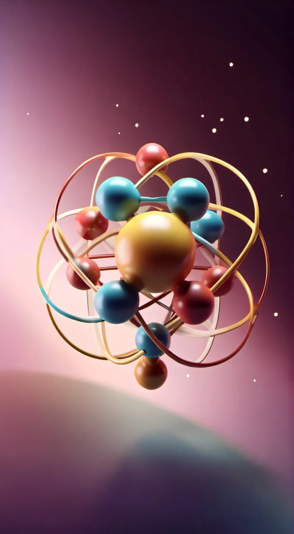 ai character: Atom background