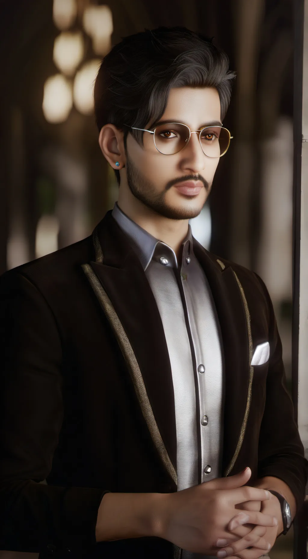 ai character: Amir background
