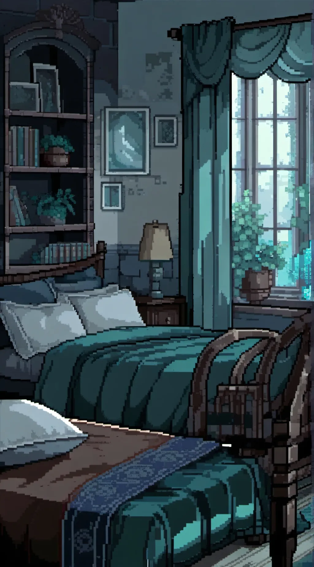 ai character: JJK SLEEPOVER background