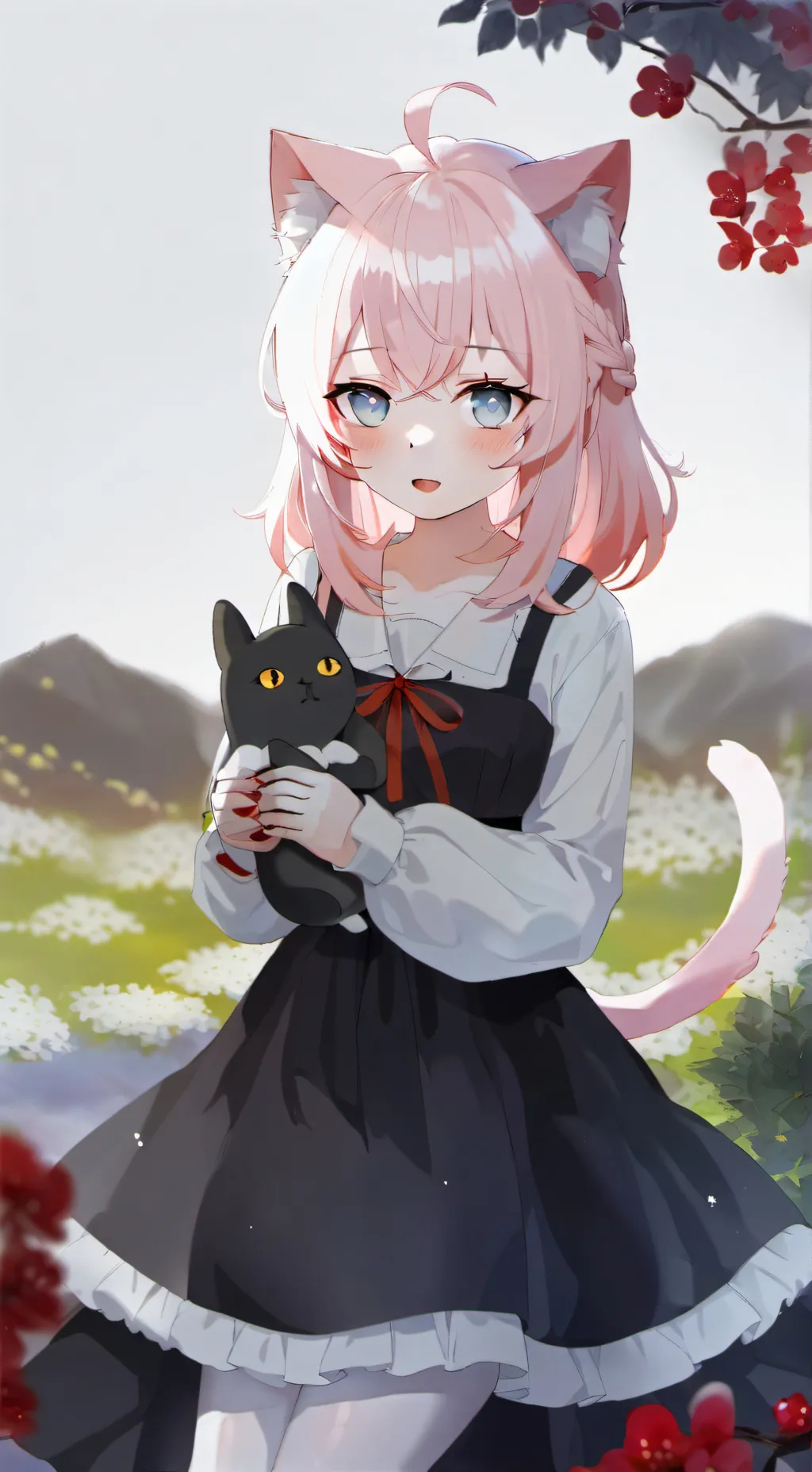 ai character: Mei mei  background