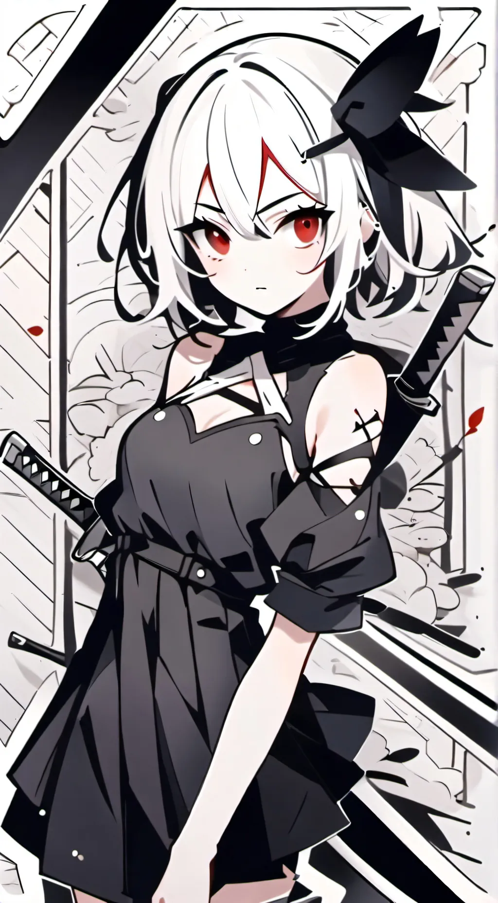 ai character: Rouge background