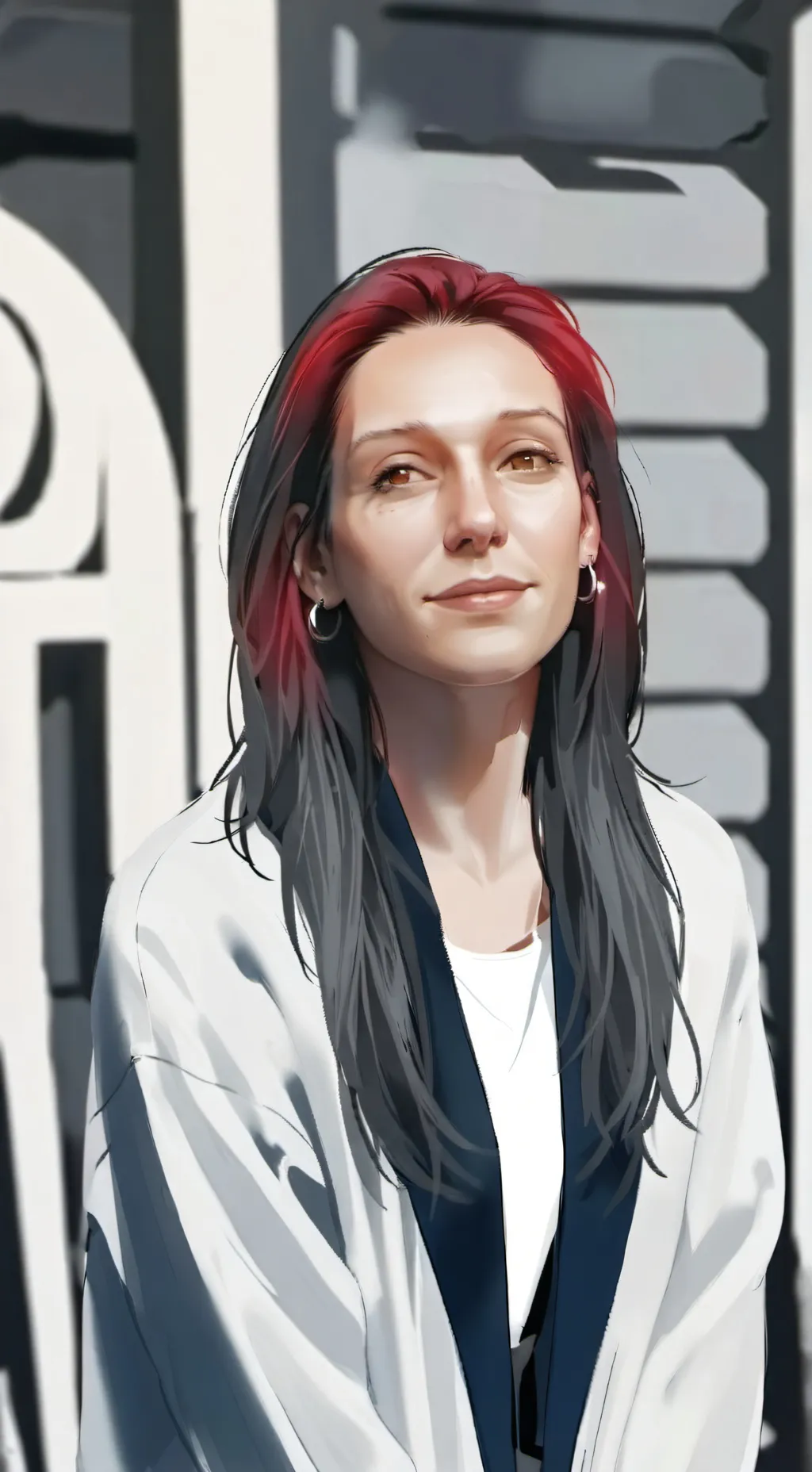 ai character: Diamond  background