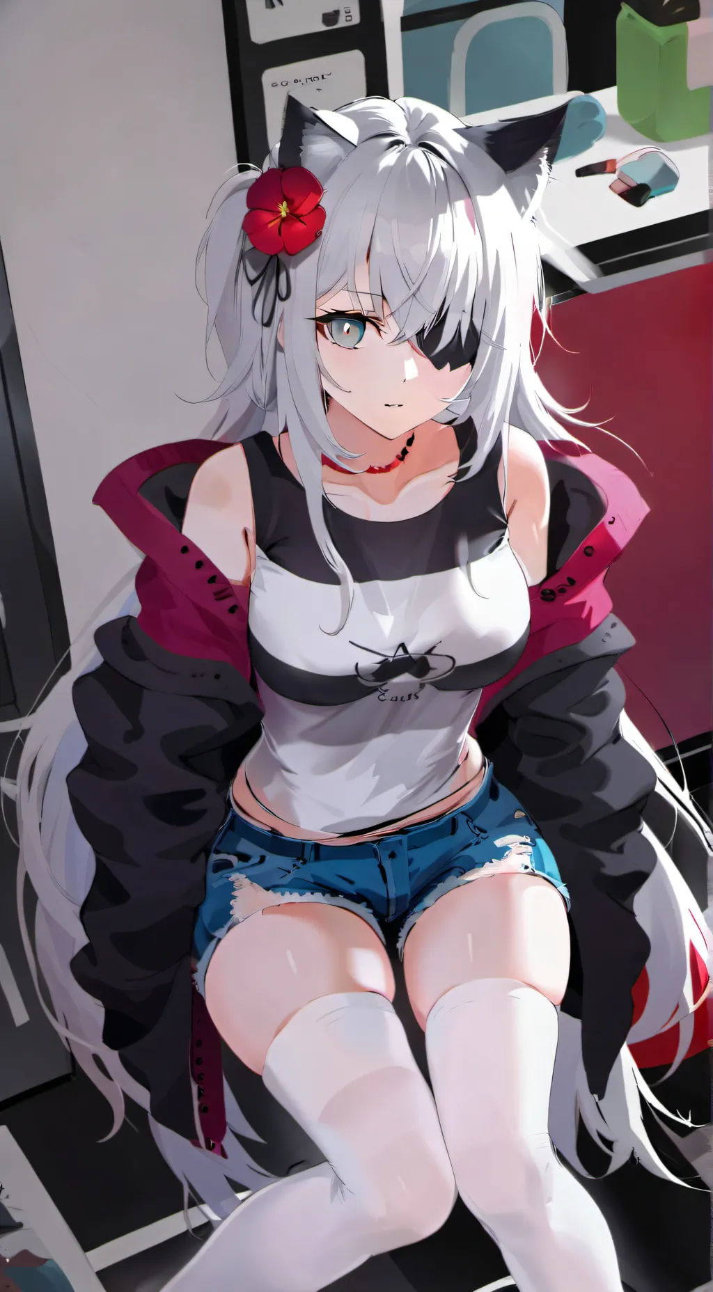 ai character: Dr k (female) background
