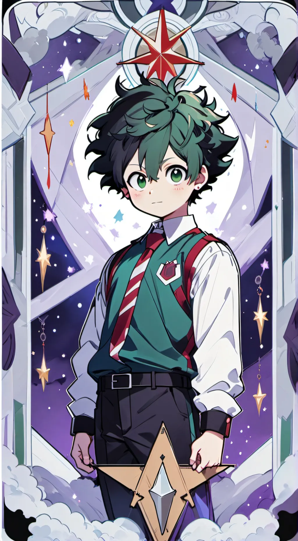 ai character: My Hero Academia background
