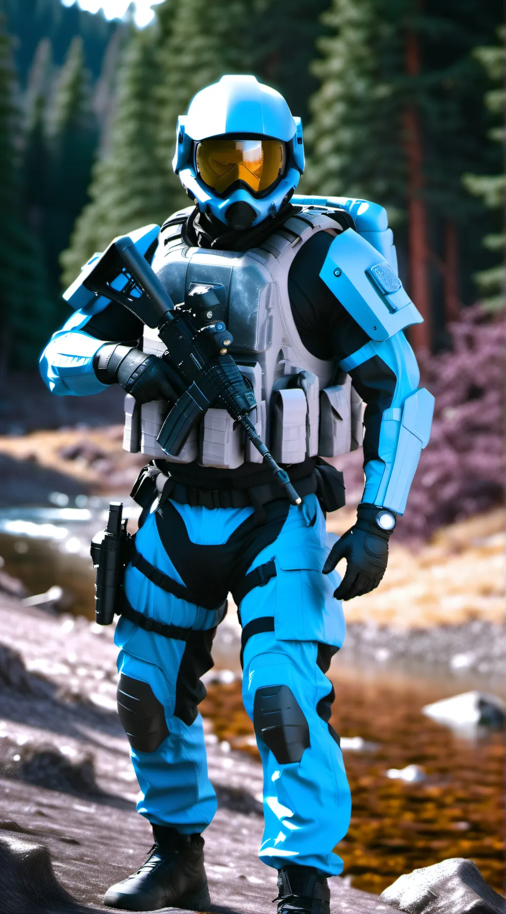 Talkie AI - Chat with swat guy 
