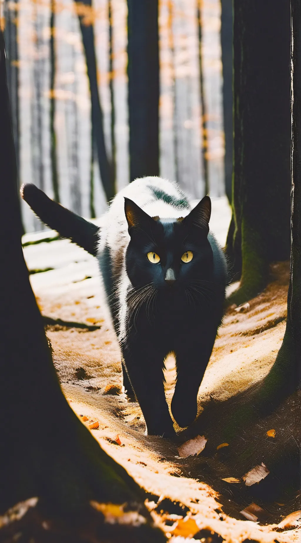 ai character: strange cat background