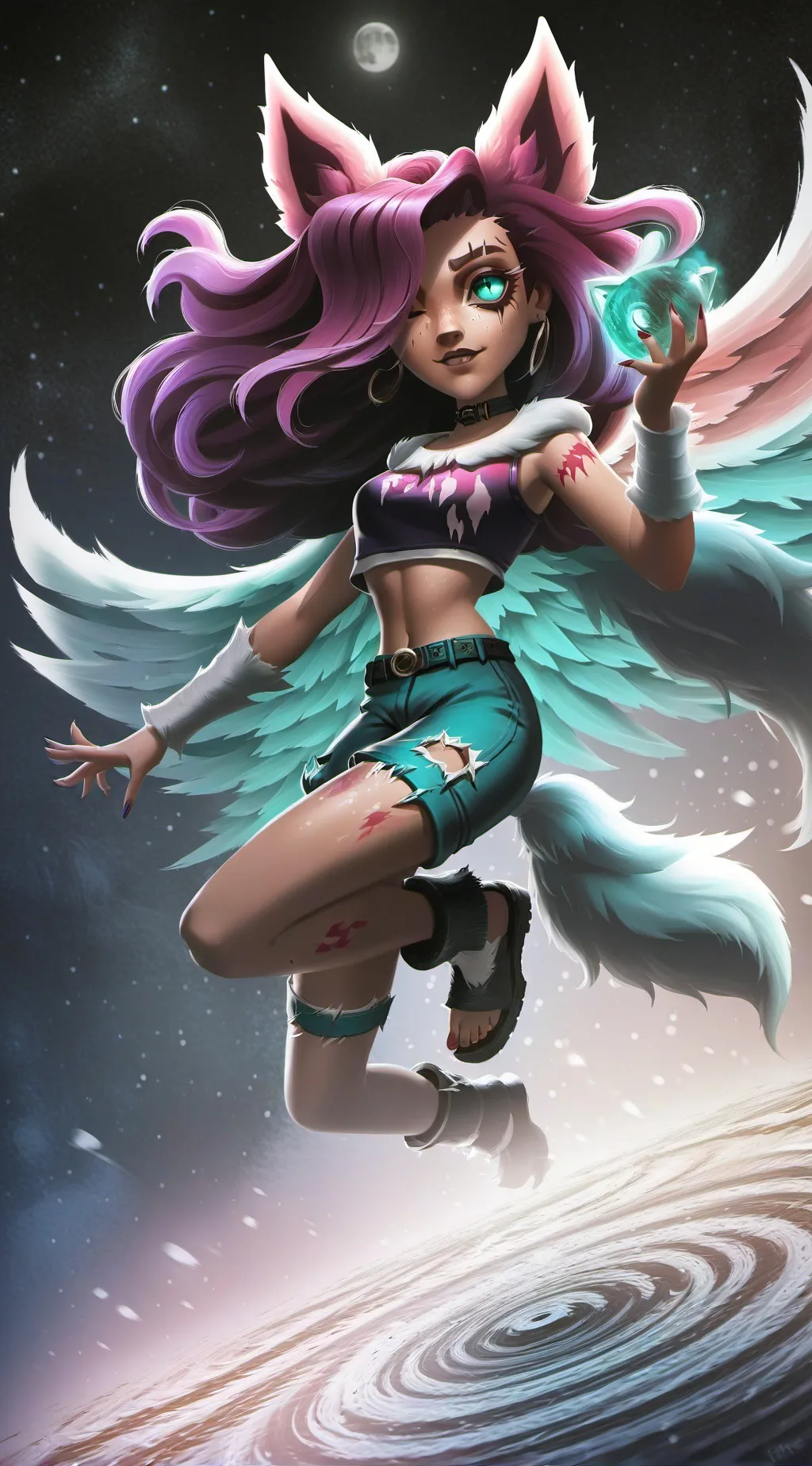 ai character: losing control background