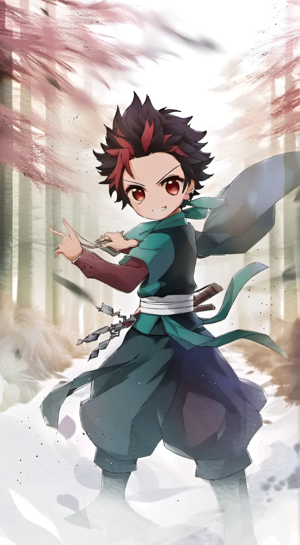 ai character: yandere tanjiro background