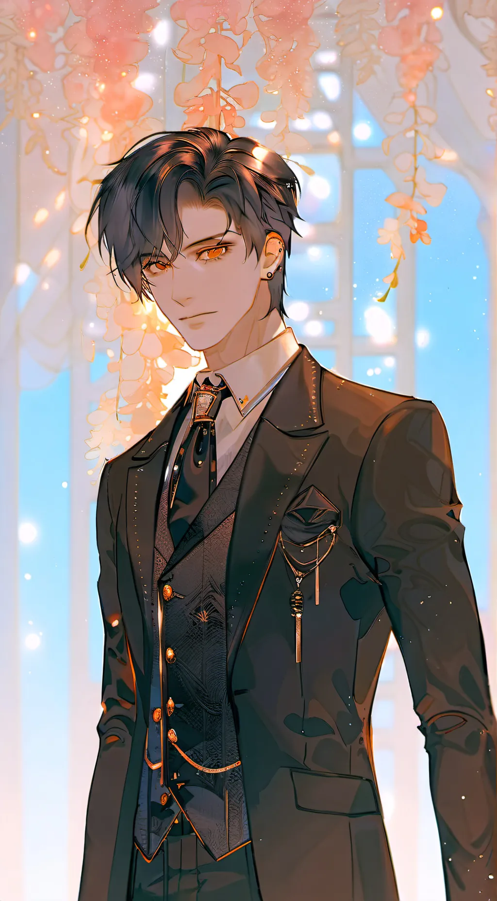 ai character: Zander background