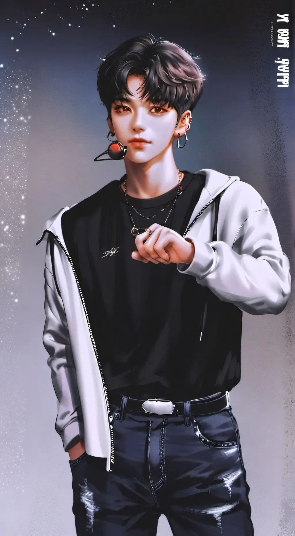 ai character: Stray kids background