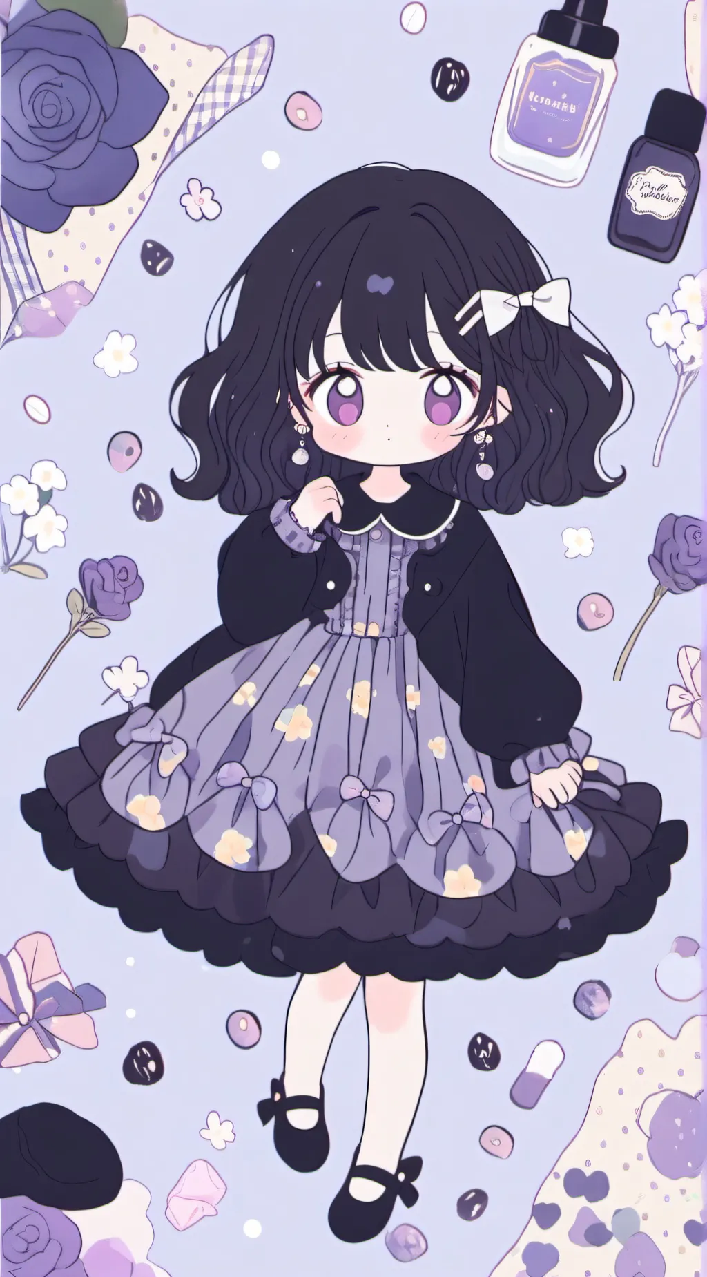 ai character: Funeral  background