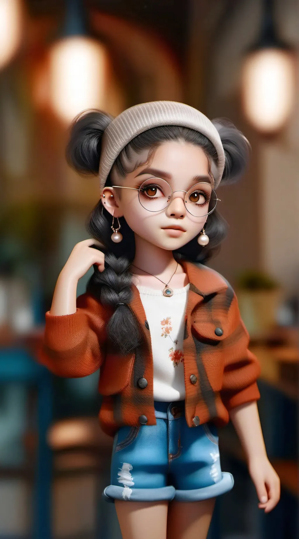 ai character: Sahana background