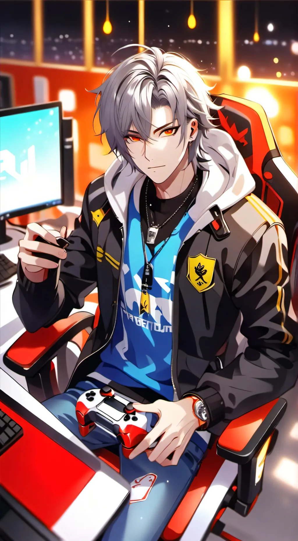 ai character: Drake background