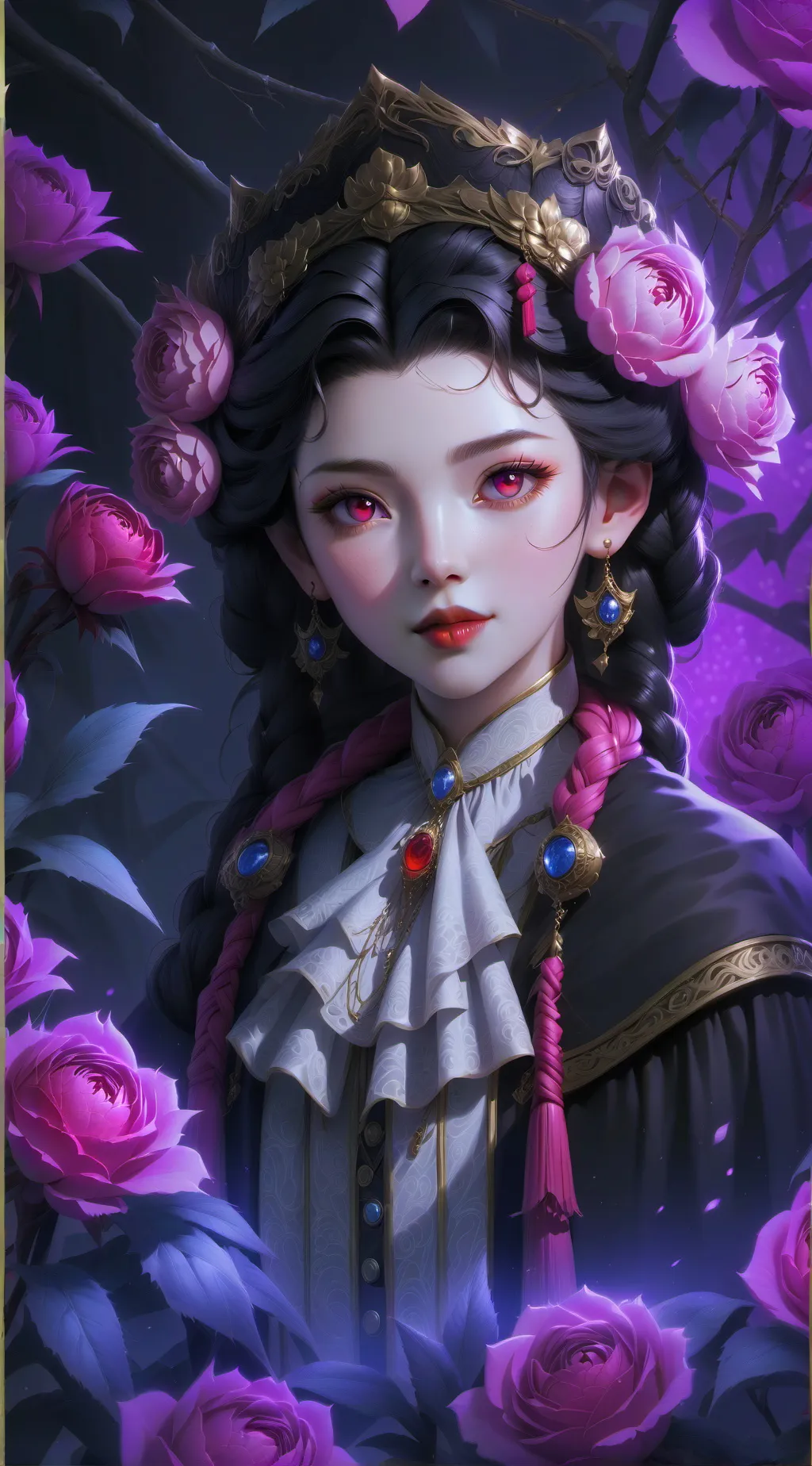 ai character: Paper Wide 6 background