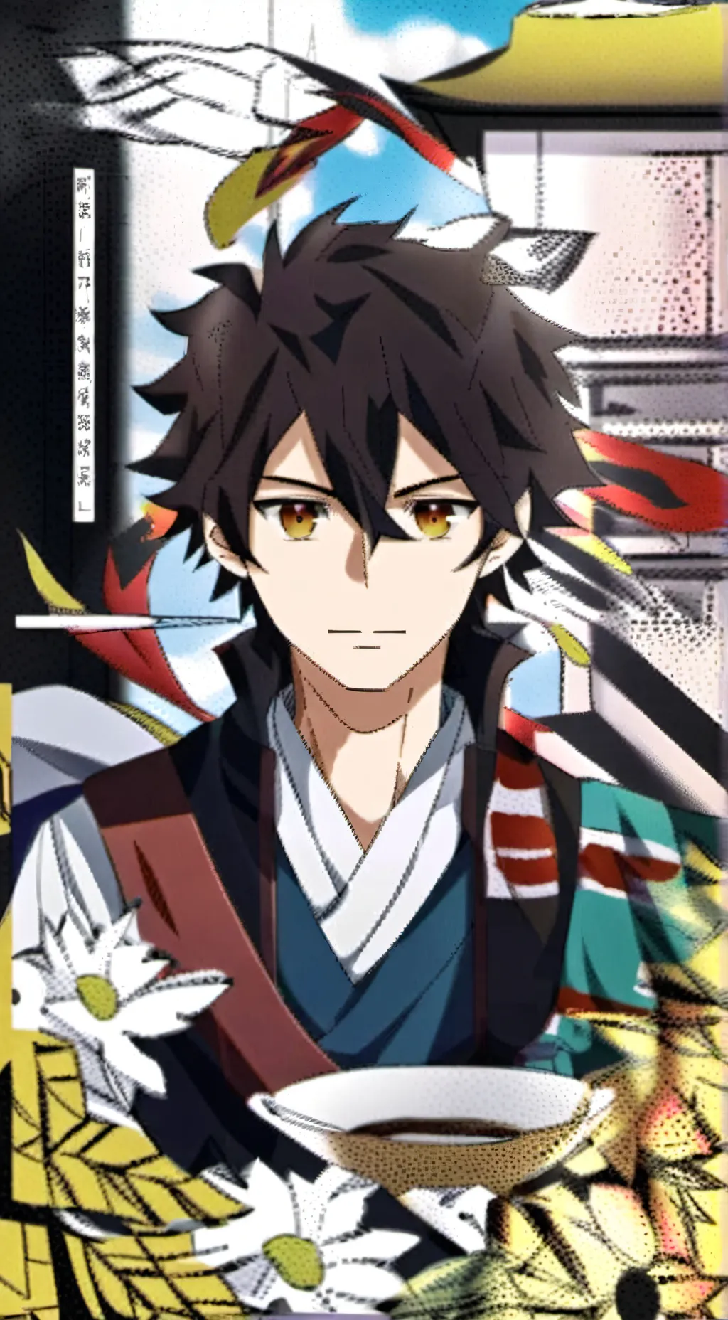ai character: GiyuShino background