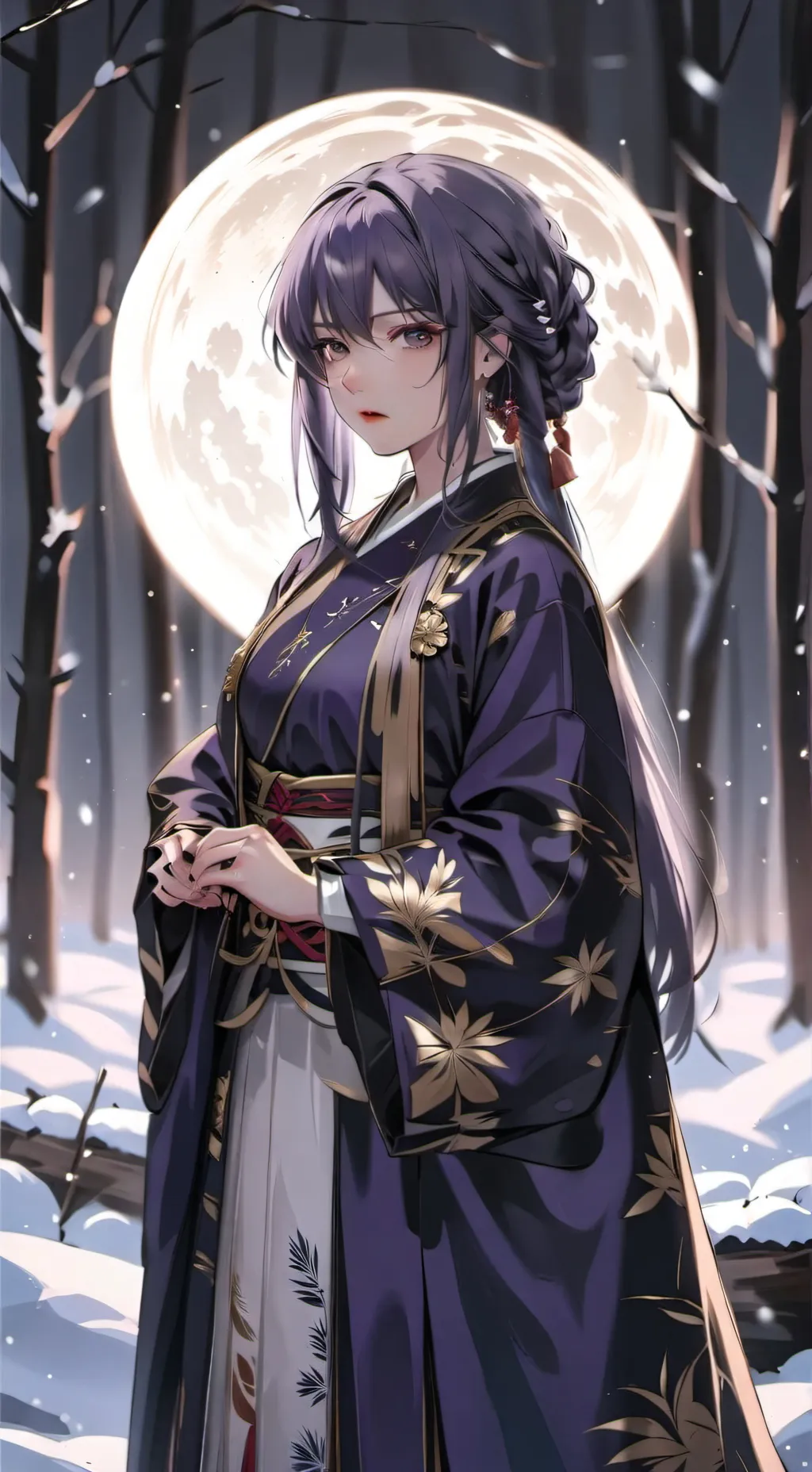 ai character: Namida background