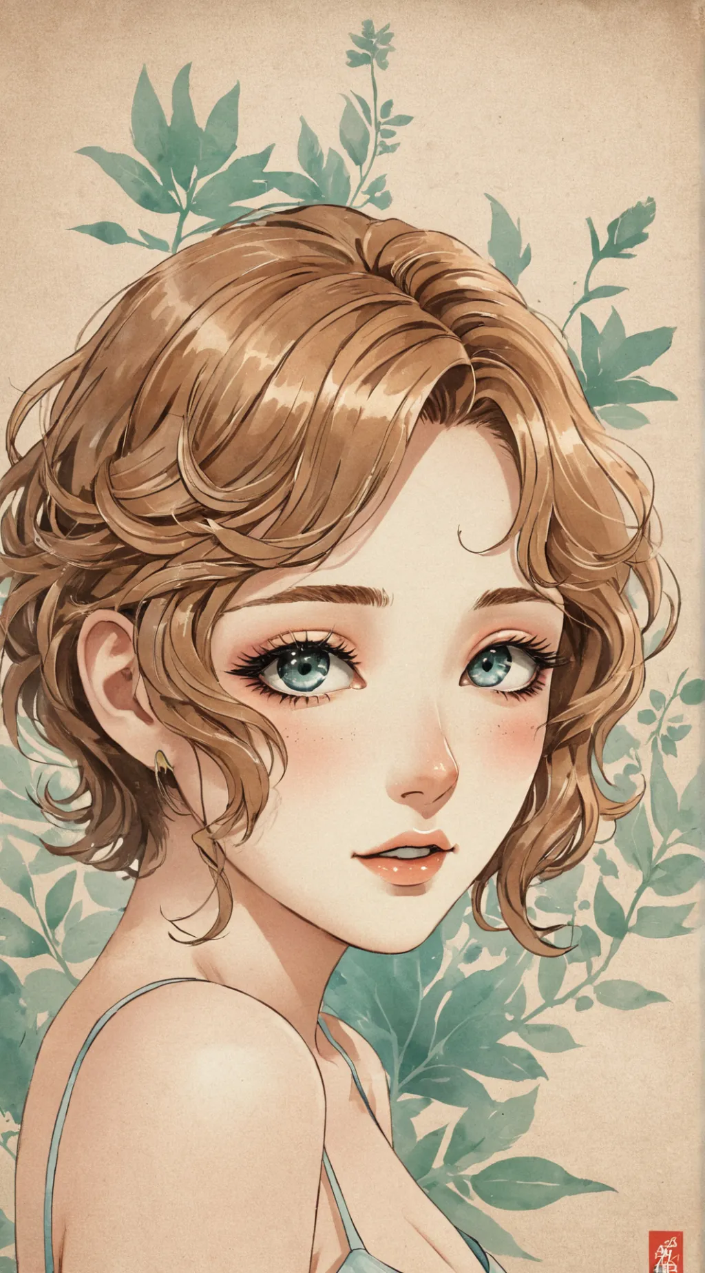 ai character: Caera  background