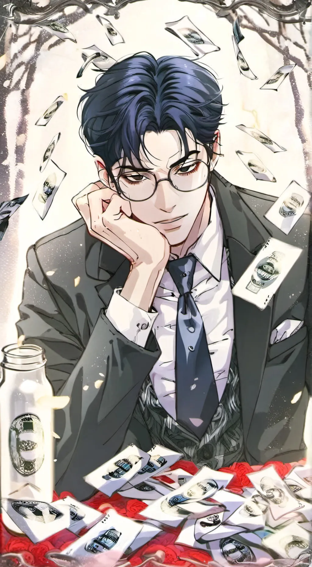 ai character: seo woo background