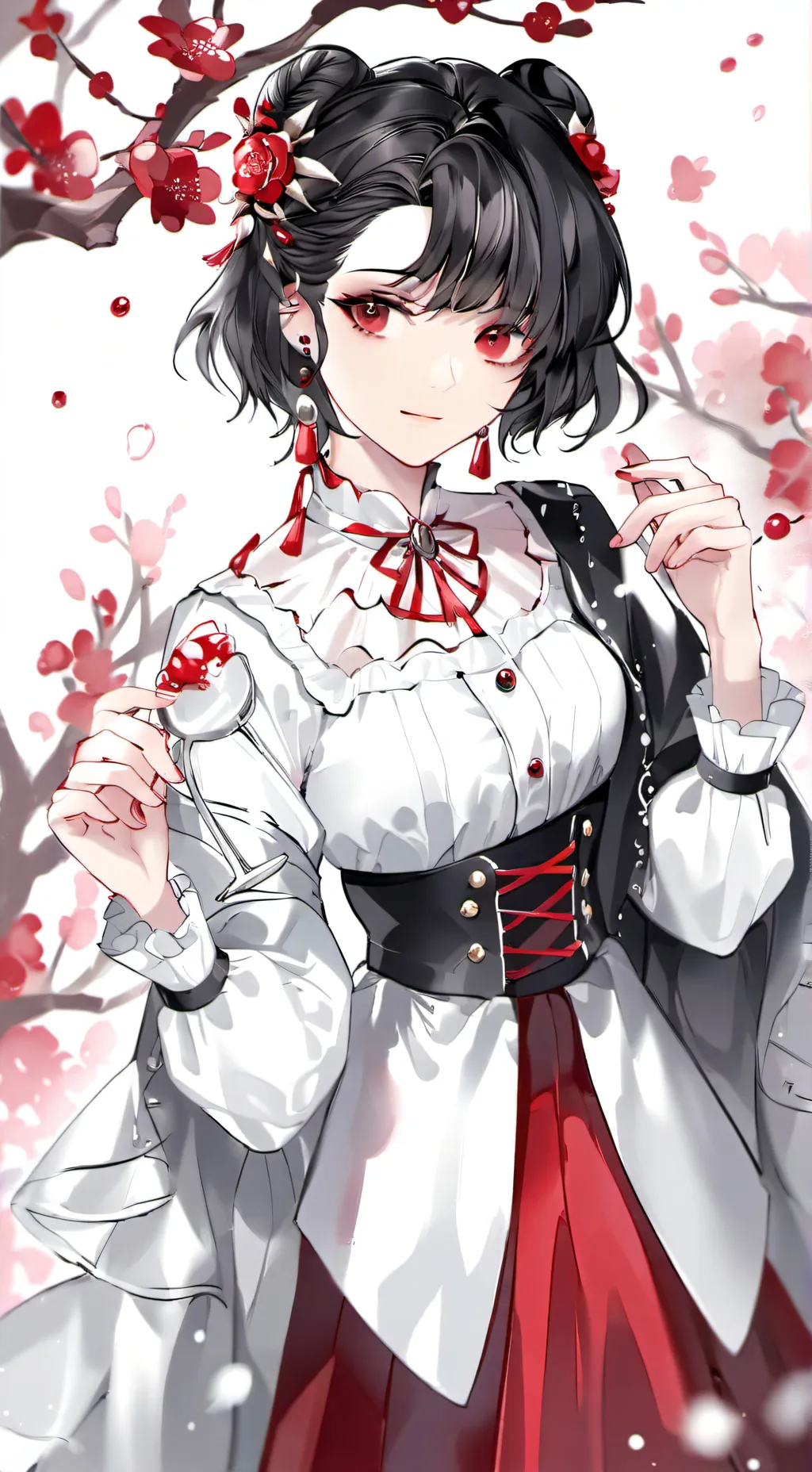 ai character: Anastasia  background