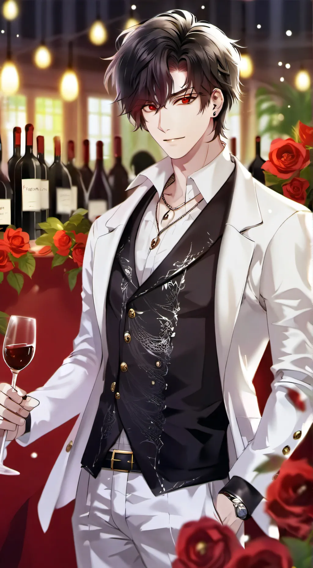 ai character: -posion kiss- background