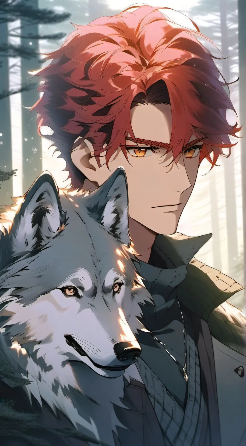ai character: Ezra  background
