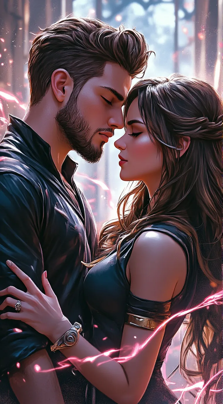 ai character: Alexander & Evelyn background