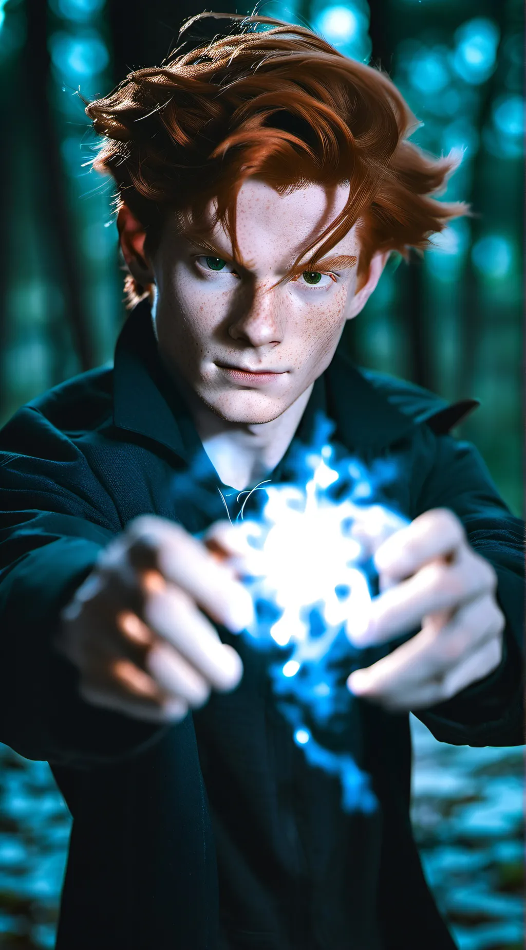 ai character: George weasley  background