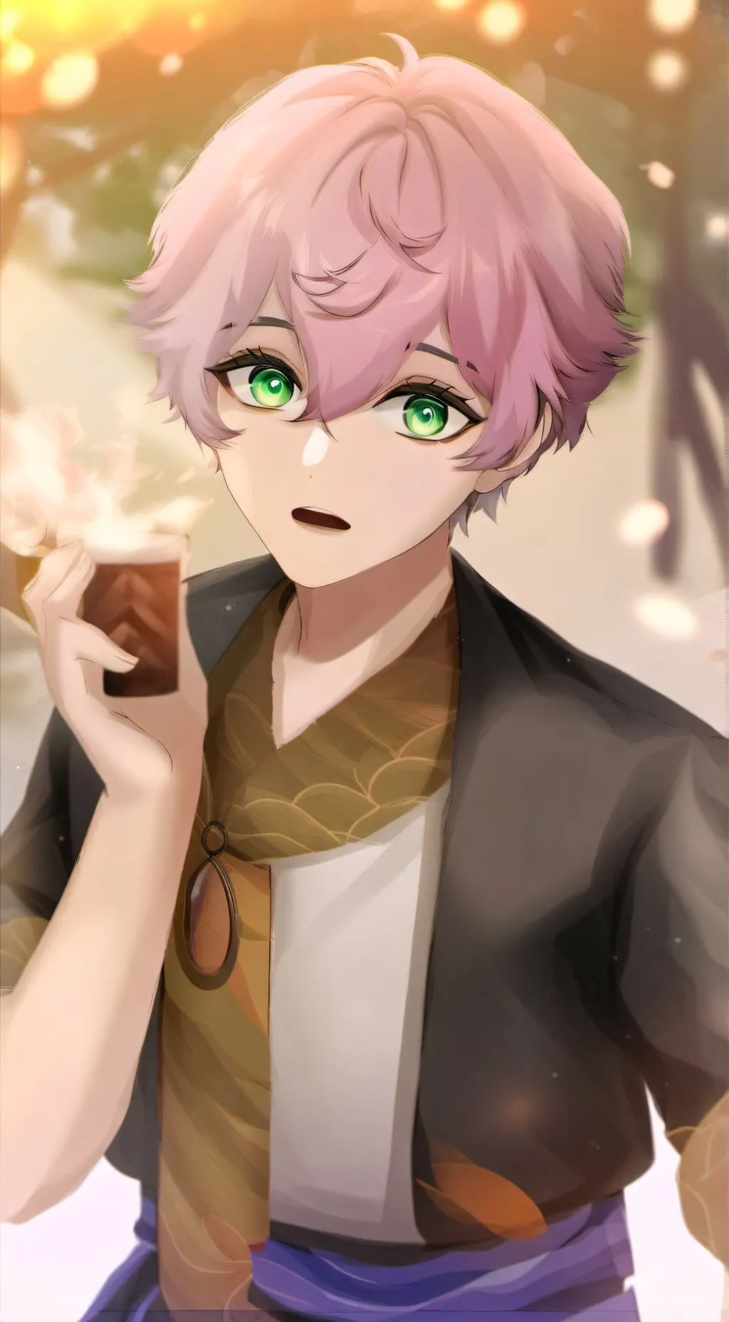 ai character: Nik background