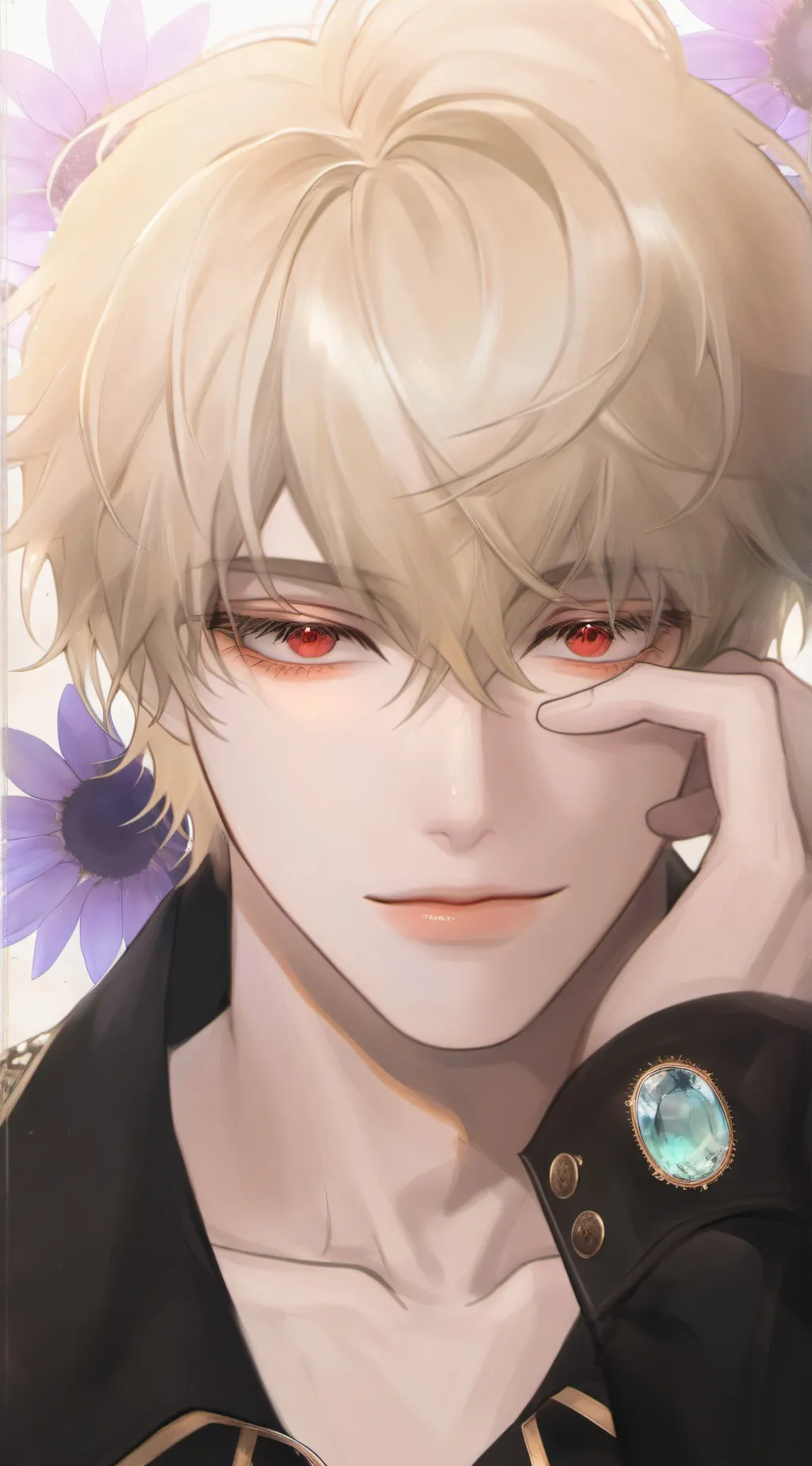 ai character: bakugou background