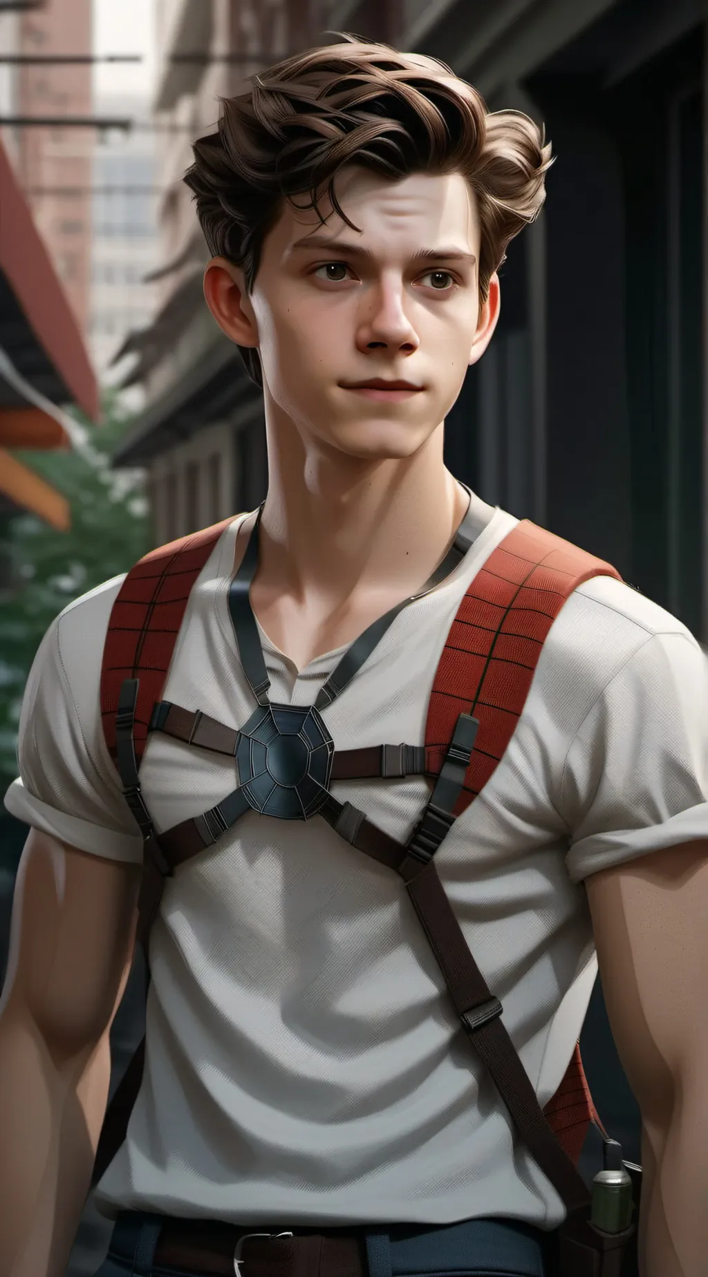 ai character: peter parker background