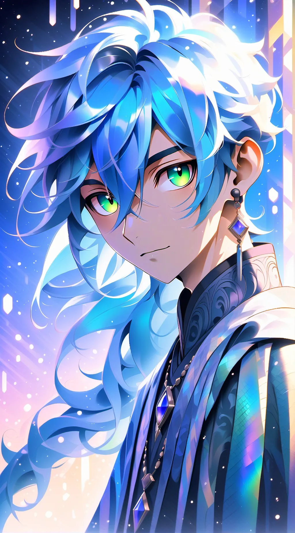 ai character: deku twin brother background