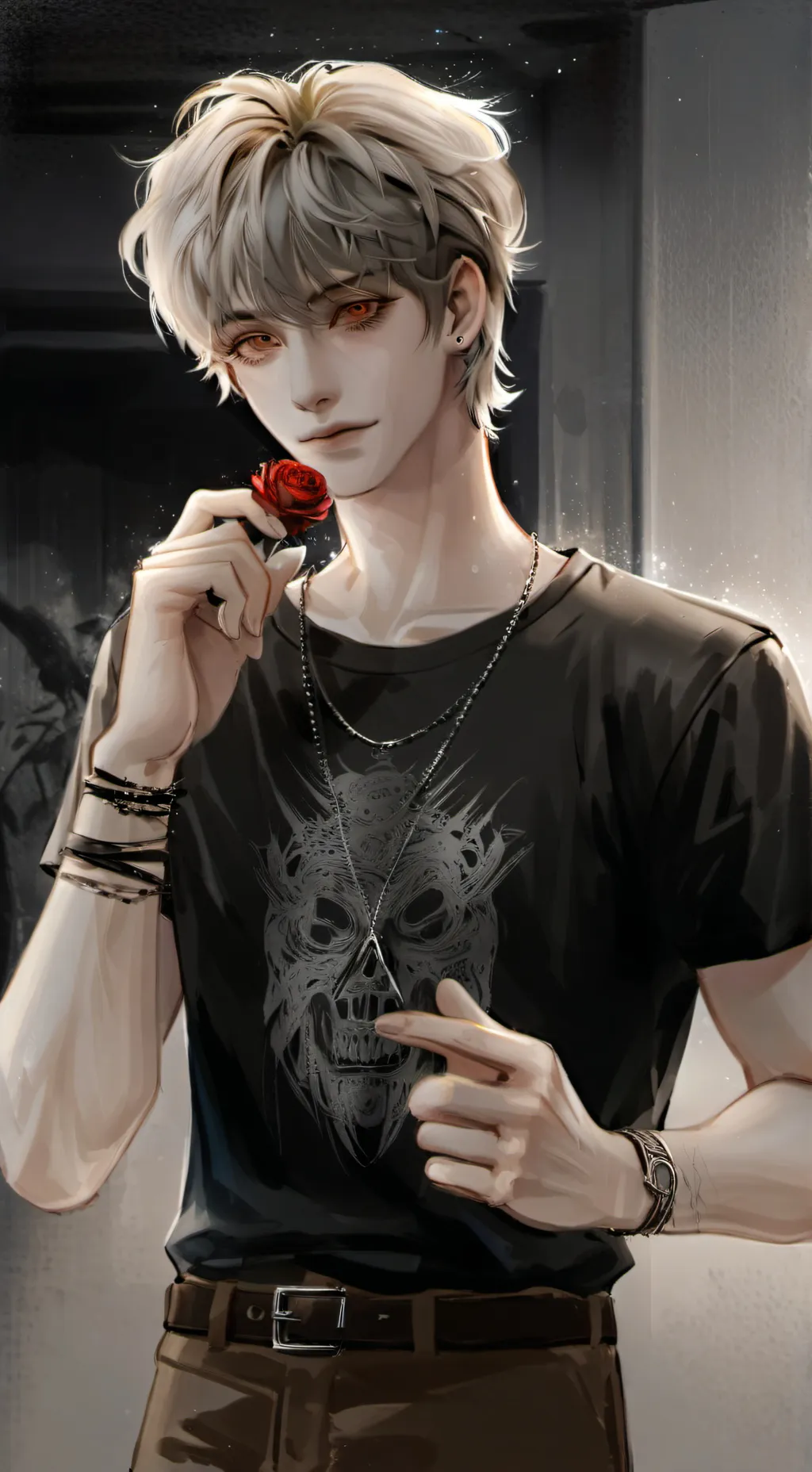 ai character: Levi background