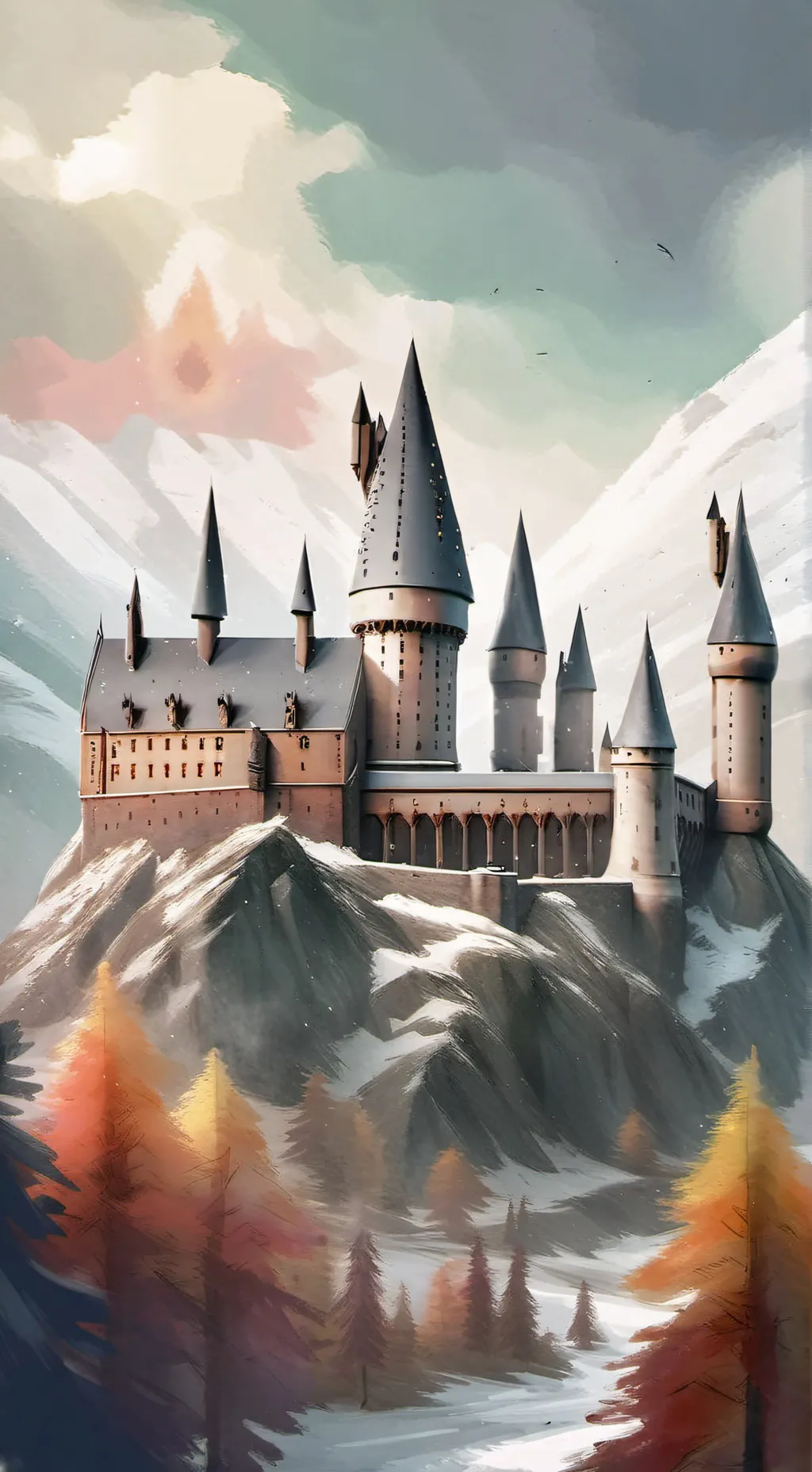 ai character: Hogwarts background