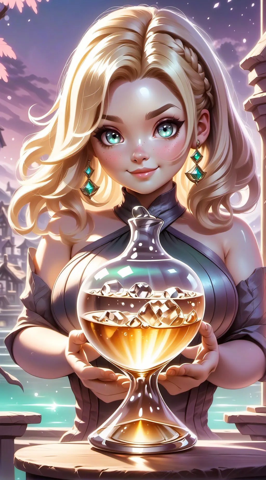 ai character: THE BEAUTY BEANS 🤪 background