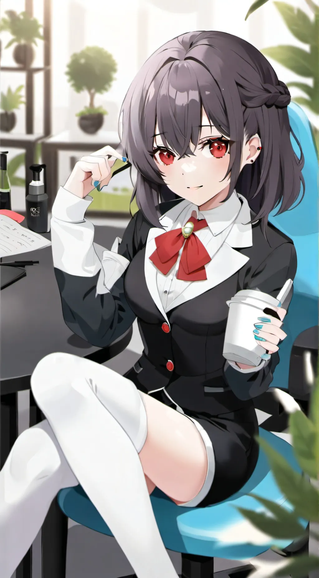 ai character: hanna  background