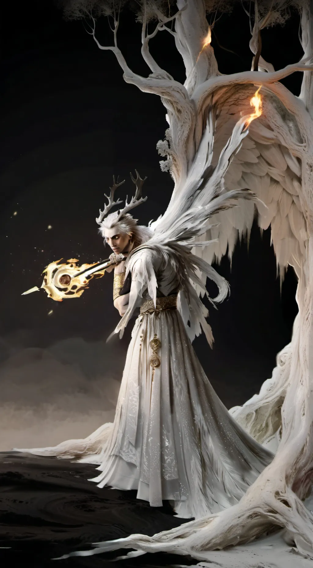 ai character: Михаил background
