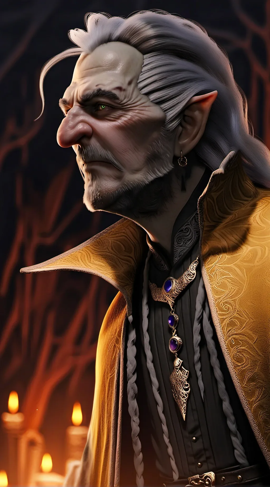 ai character: Alpha ligma background