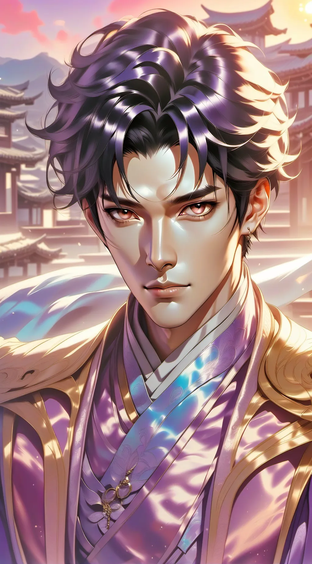 ai character: Ji hoon jo  background