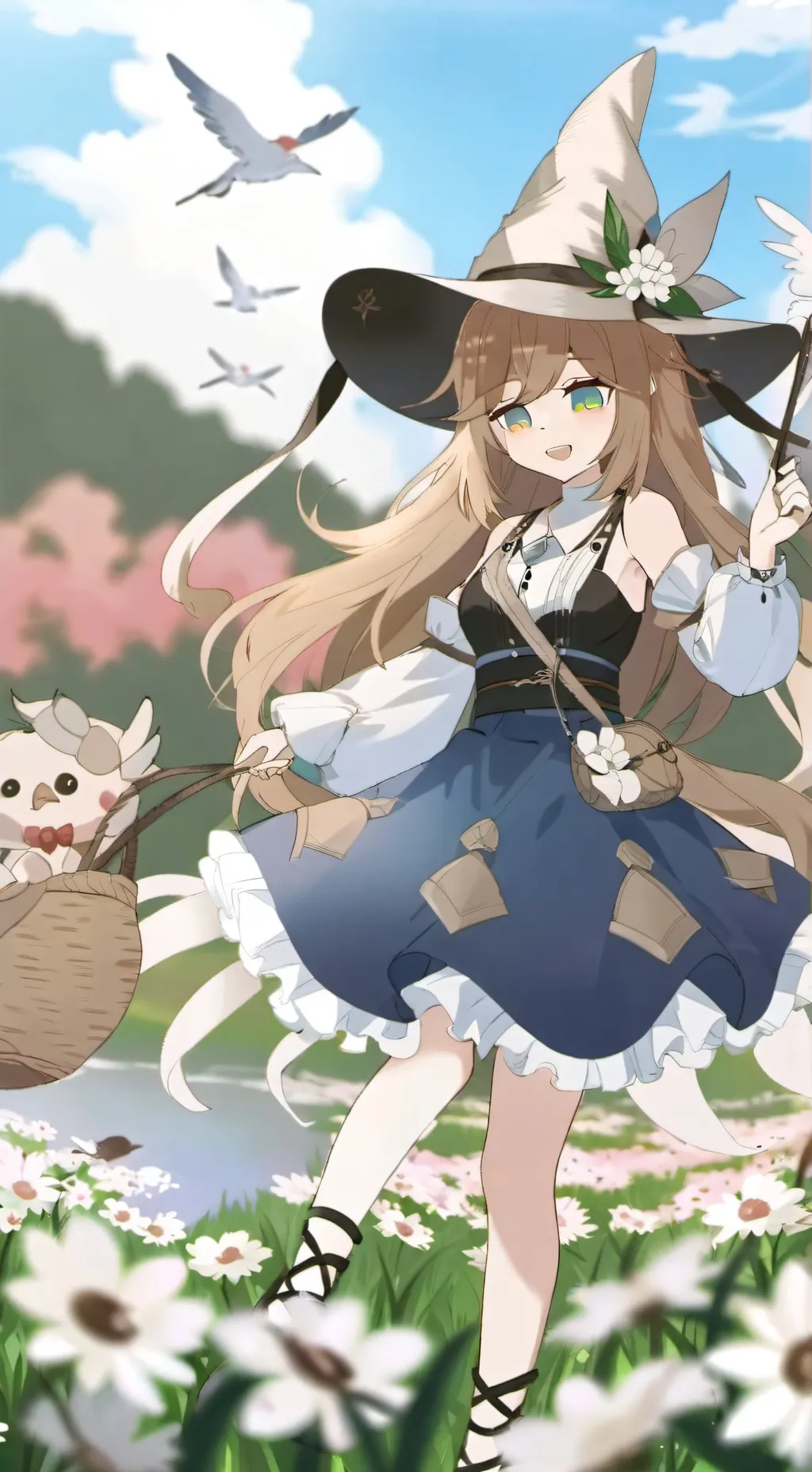 ai character: ★~Yunn tsuki~★ background