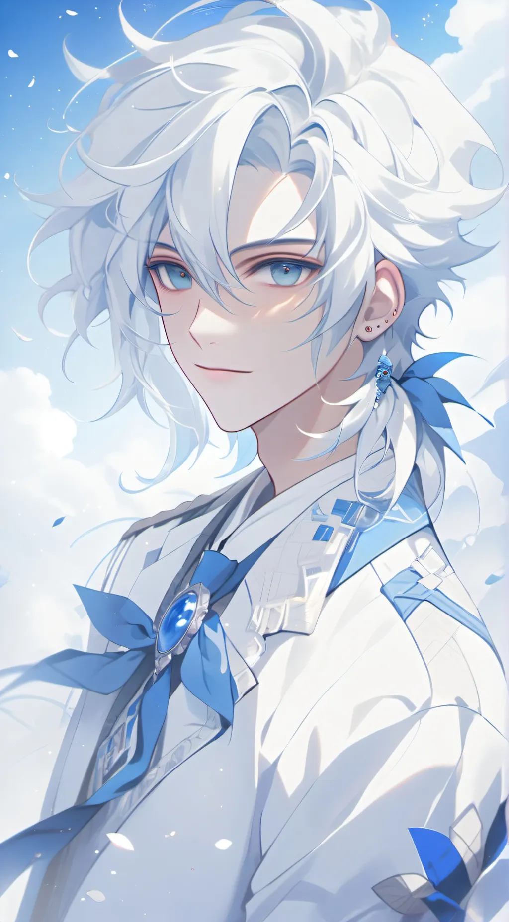 ai character: Federico  background