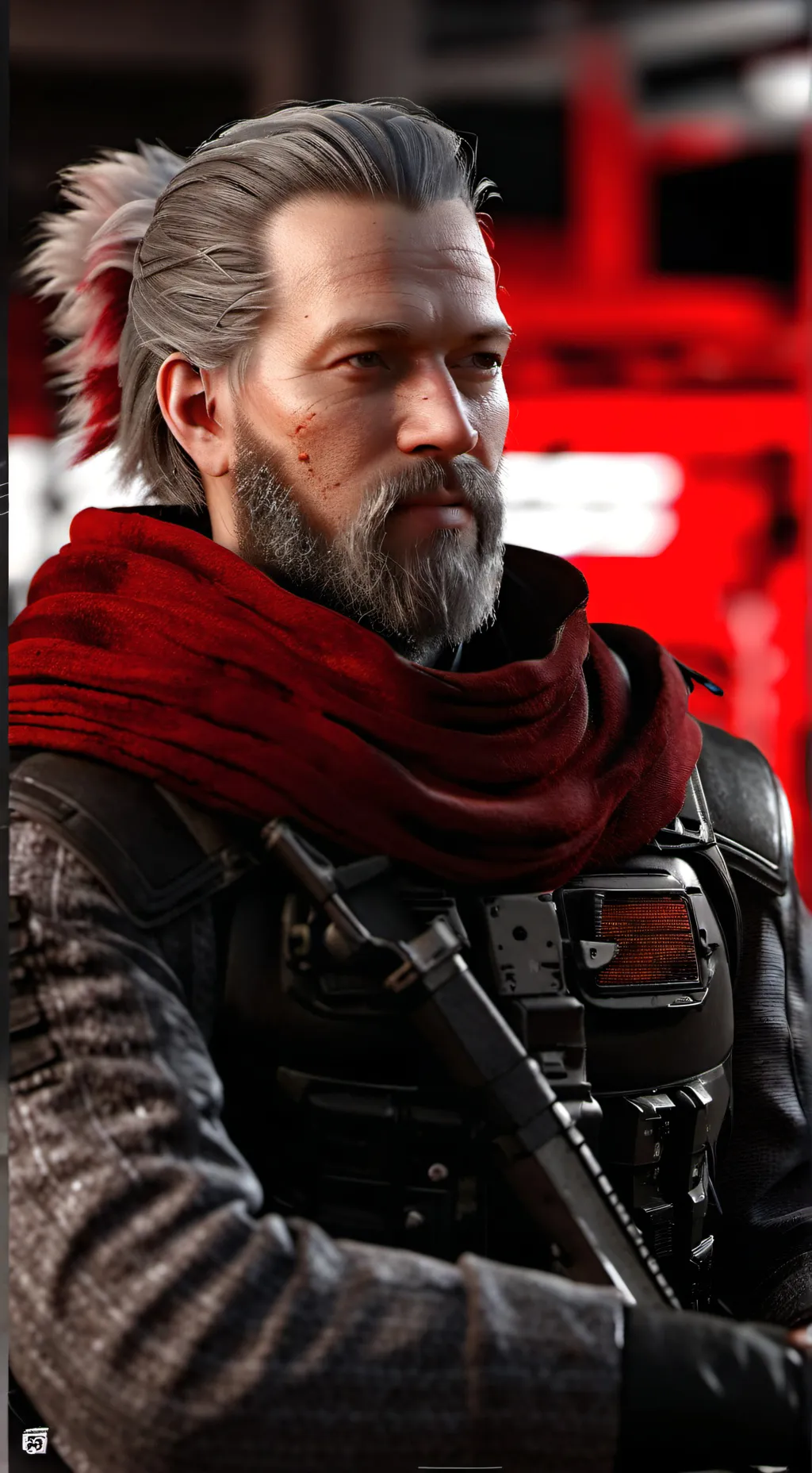 ai character: Archer background