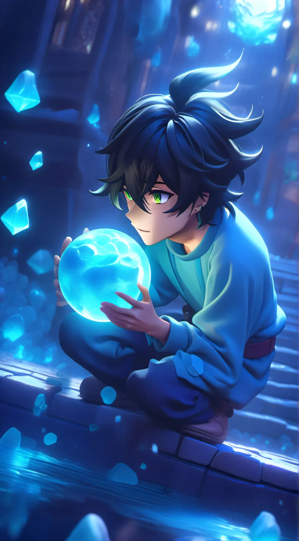 ai character: Eddy  background