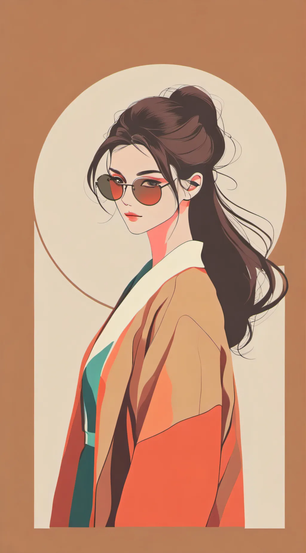 ai character: Тея background