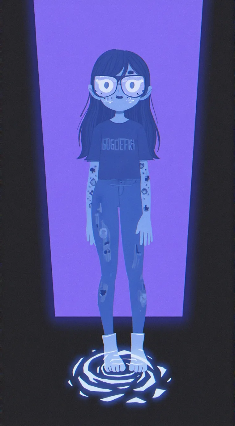 ai character: heat background