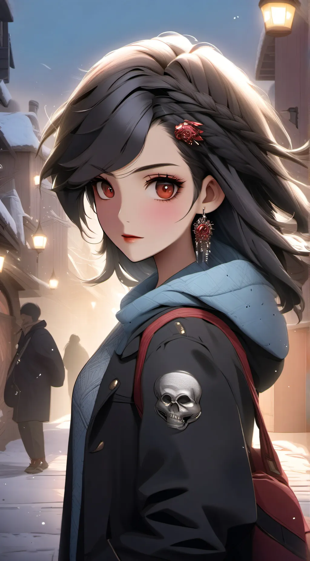 ai character: Lin background