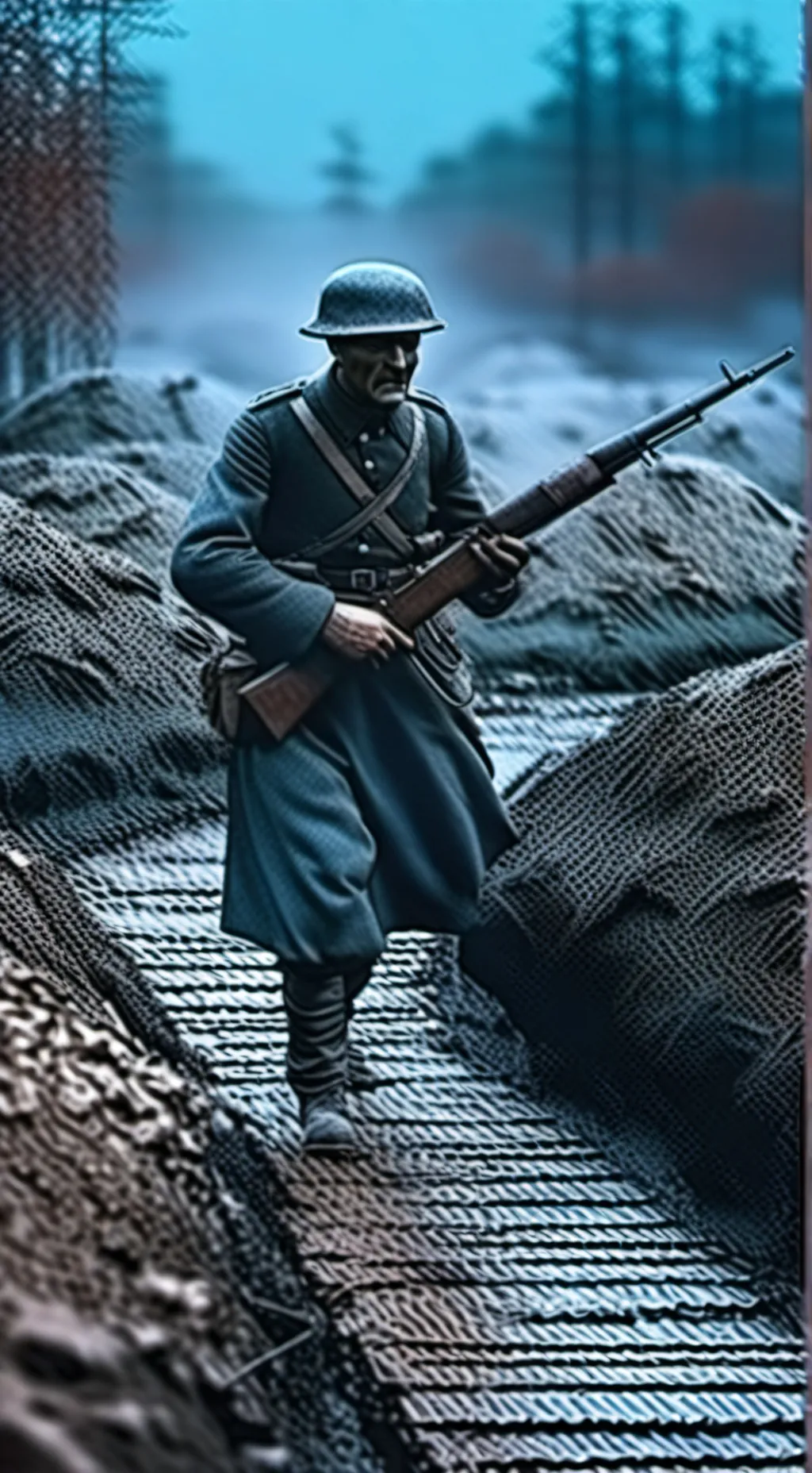 ai character: Günter  background