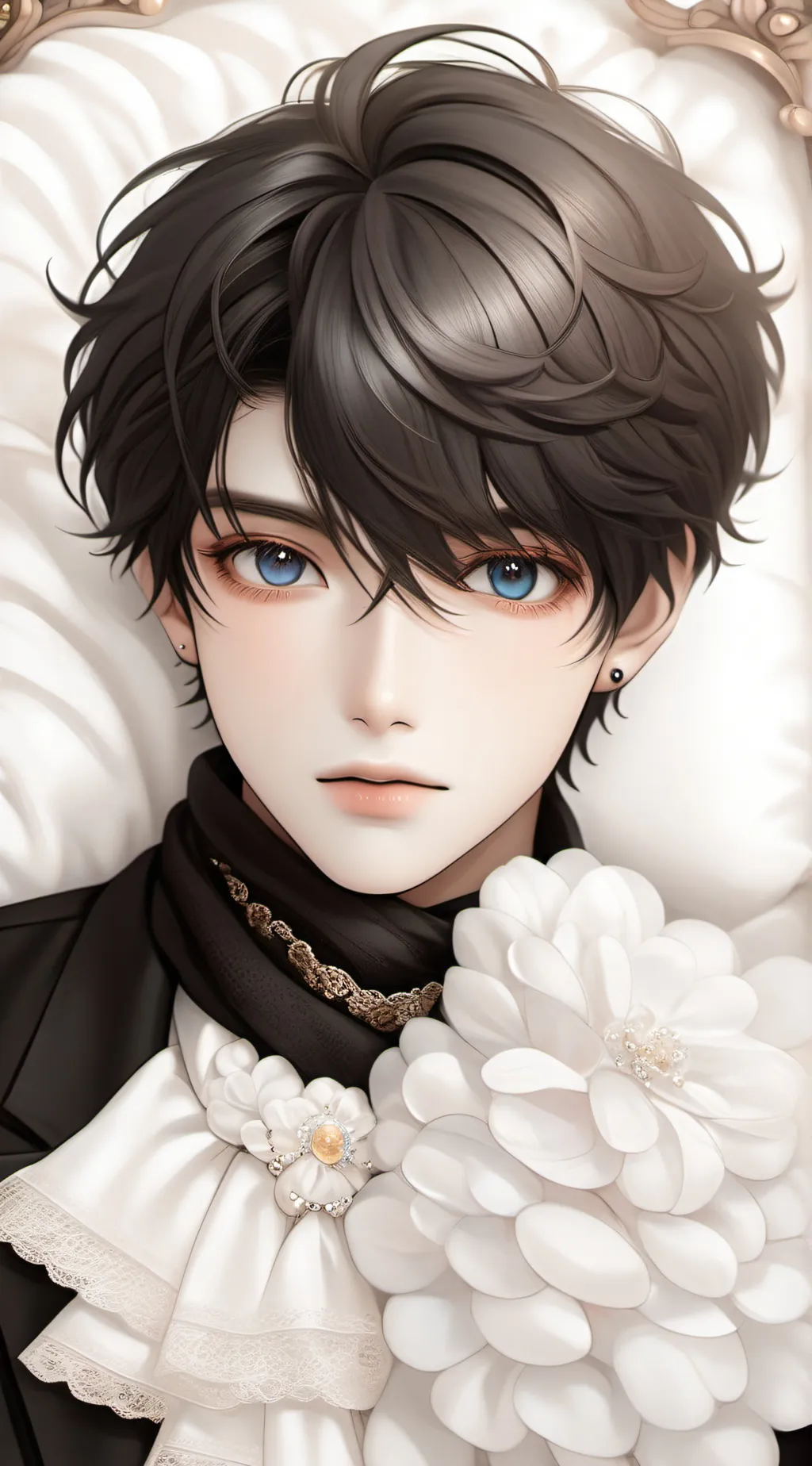 ai character: Arthur 🖤. background